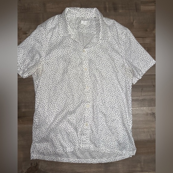 7 For All Mankind Women’s Button Down Shirt Size M - Picture 1 of 8